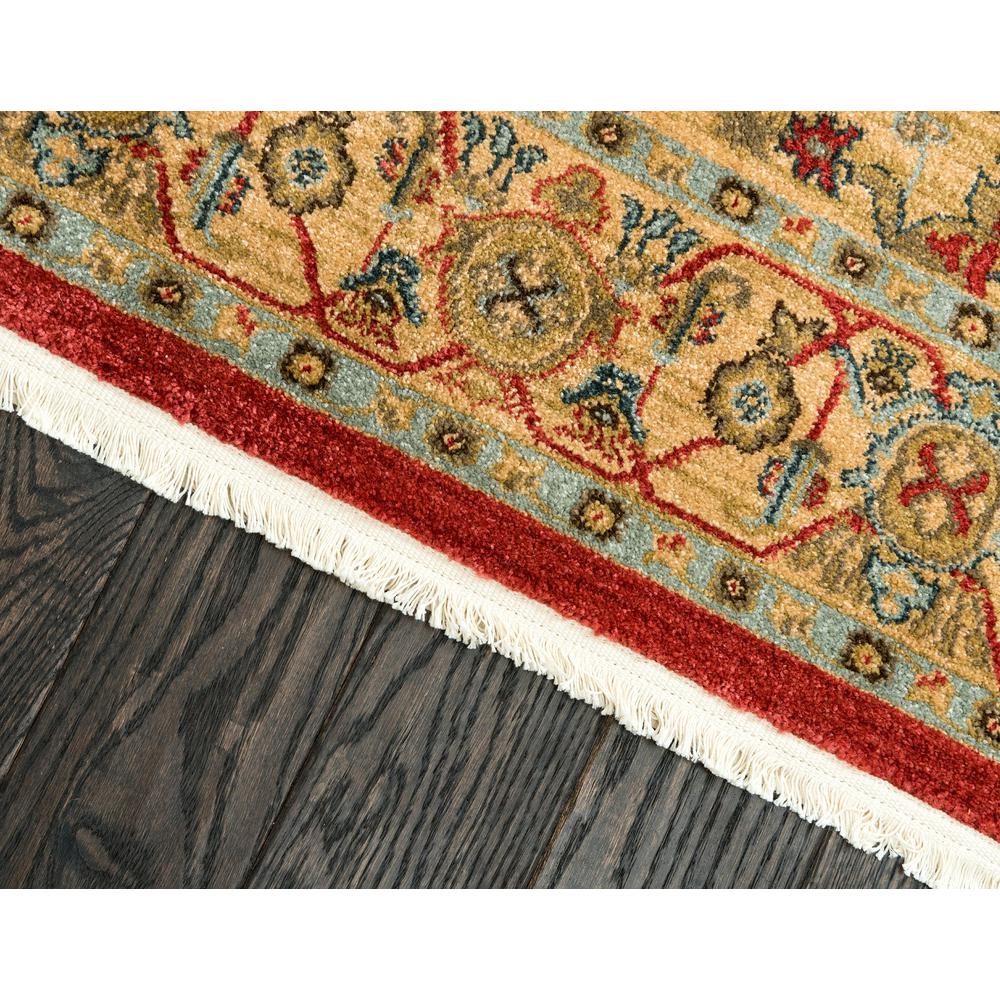 Arsaces Sahand Rug, Red (5' 0 x 8' 0). Picture 3