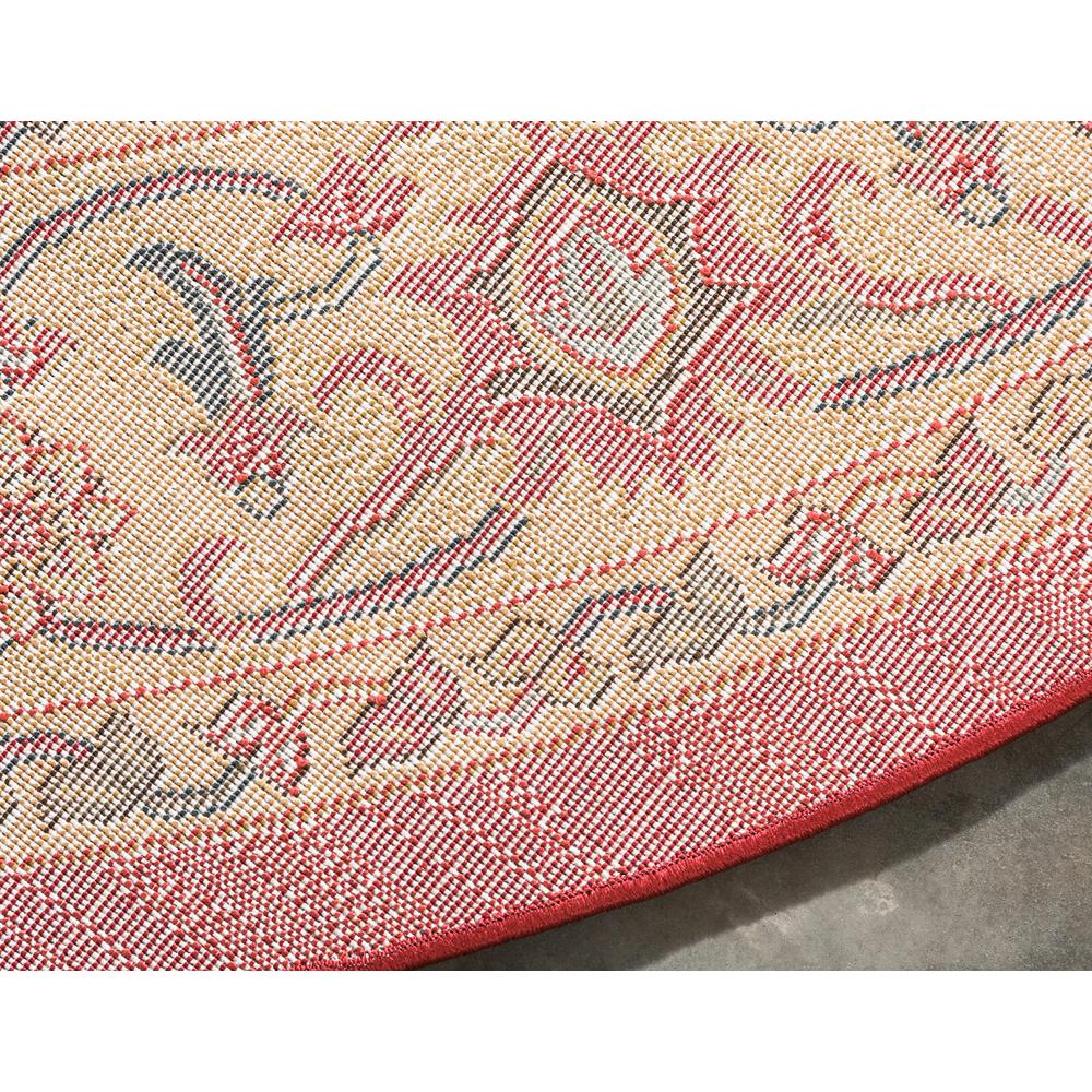 Arsaces Sahand Rug, Red (6' 0 x 6' 0). Picture 6