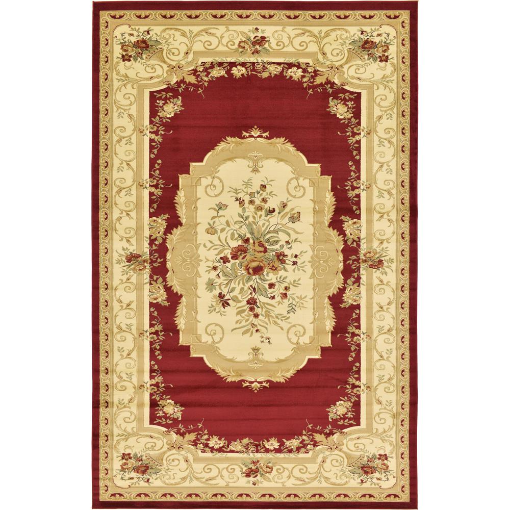 Henry Versailles Rug, Burgundy (10' 6 x 16' 5). Picture 4