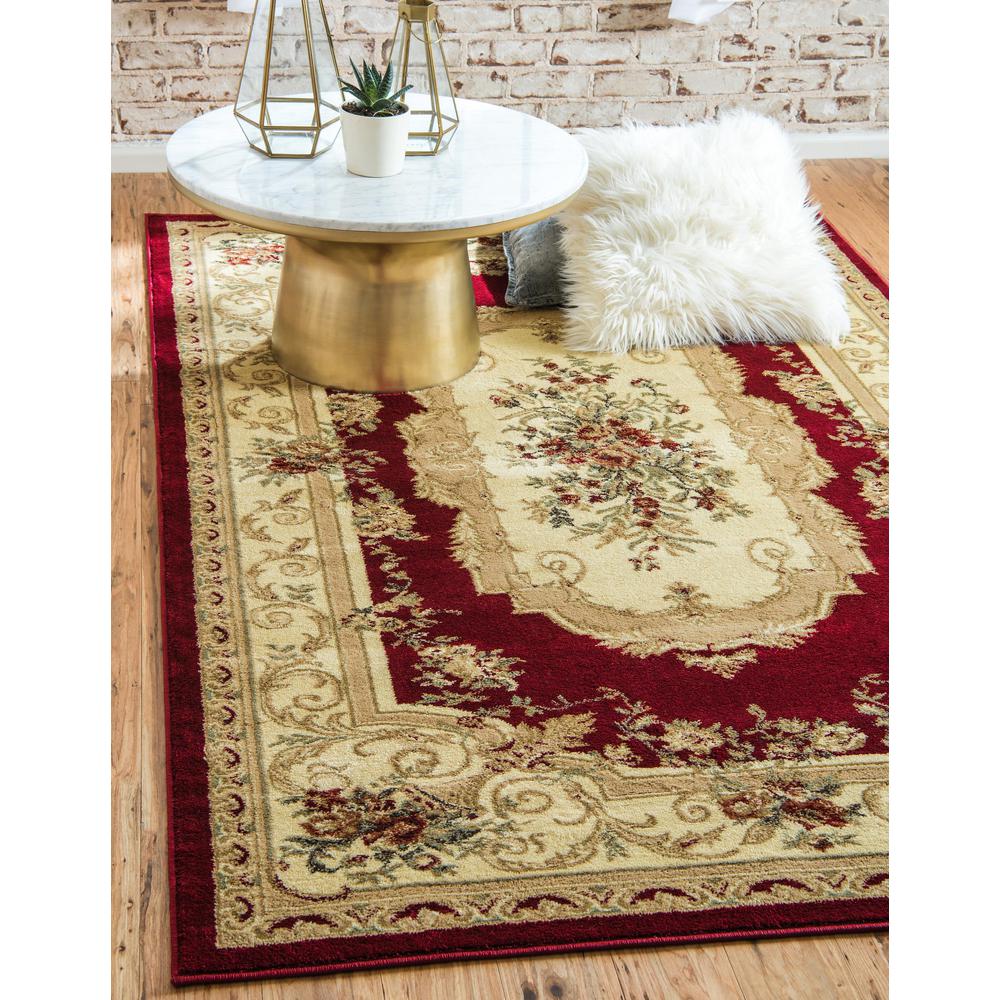 Henry Versailles Rug, Burgundy (10' 6 x 16' 5). Picture 2