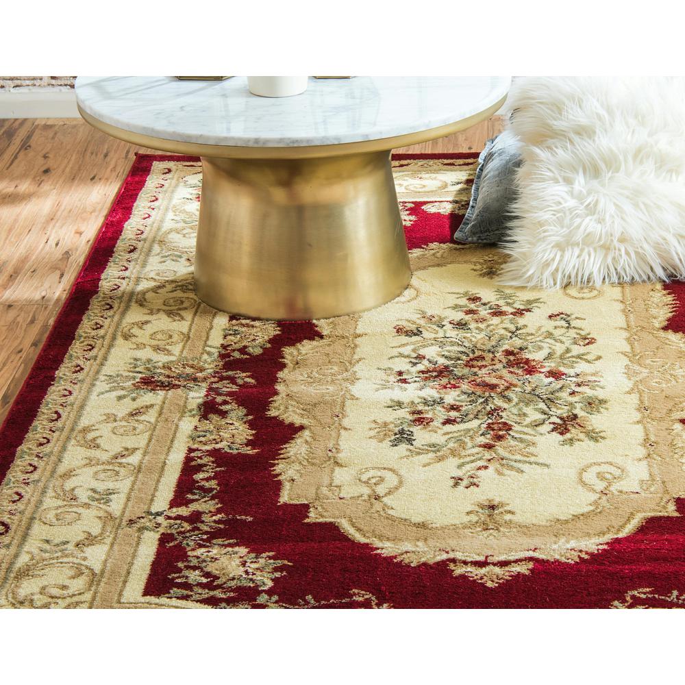 Henry Versailles Rug, Burgundy (10' 6 x 16' 5). Picture 3