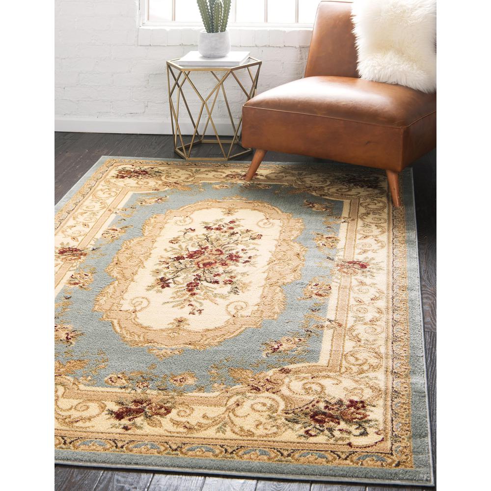 Henry Versailles Rug, Slate Blue (3' 3 x 5' 3). Picture 2