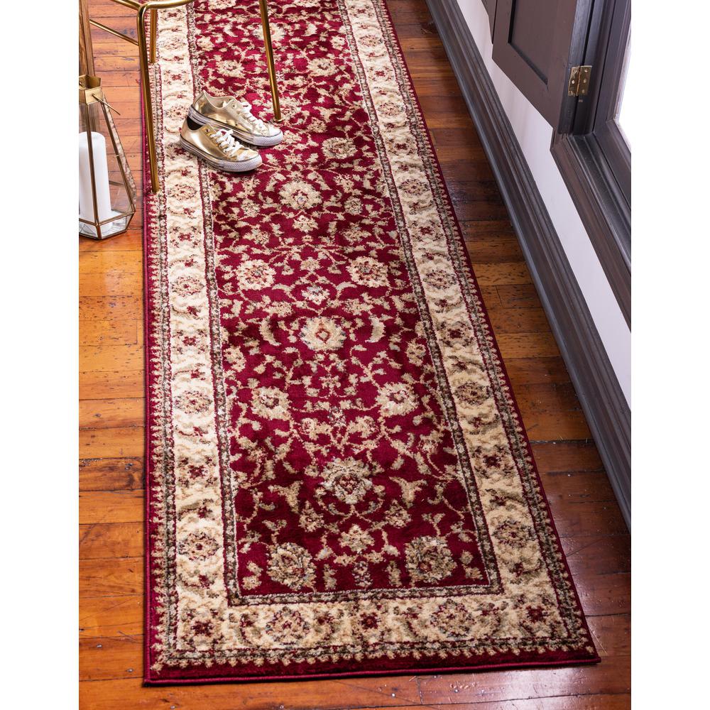 St. Louis Voyage Rug, Red (2' 2 x 6' 0). Picture 2