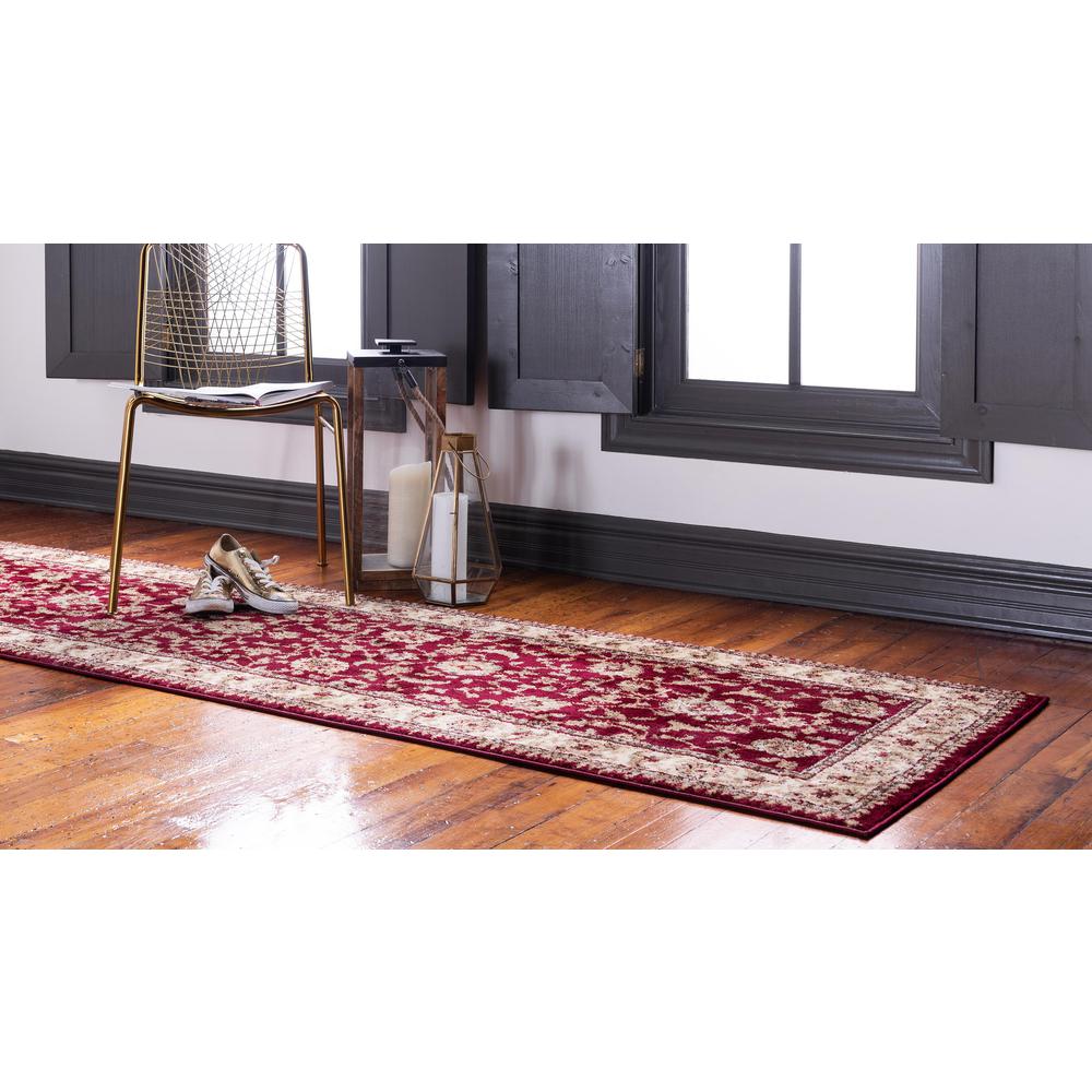St. Louis Voyage Rug, Red (2' 2 x 6' 0). Picture 3