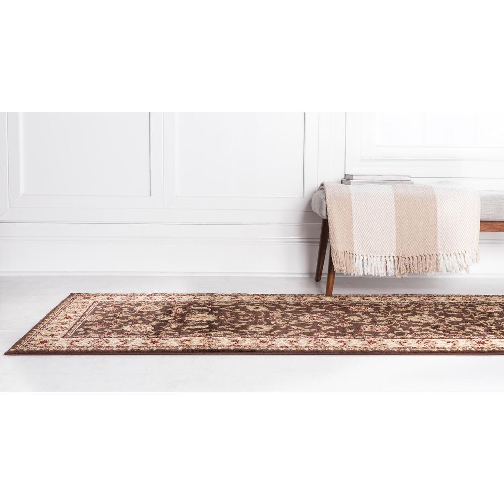 St. Louis Voyage Rug, Brown (2' 2 x 6' 0). Picture 4