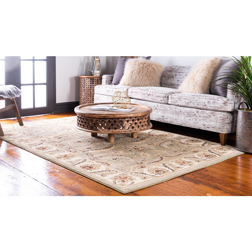 Hickory Voyage Rug, Light Green (3' 3 x 5' 3). Picture 3