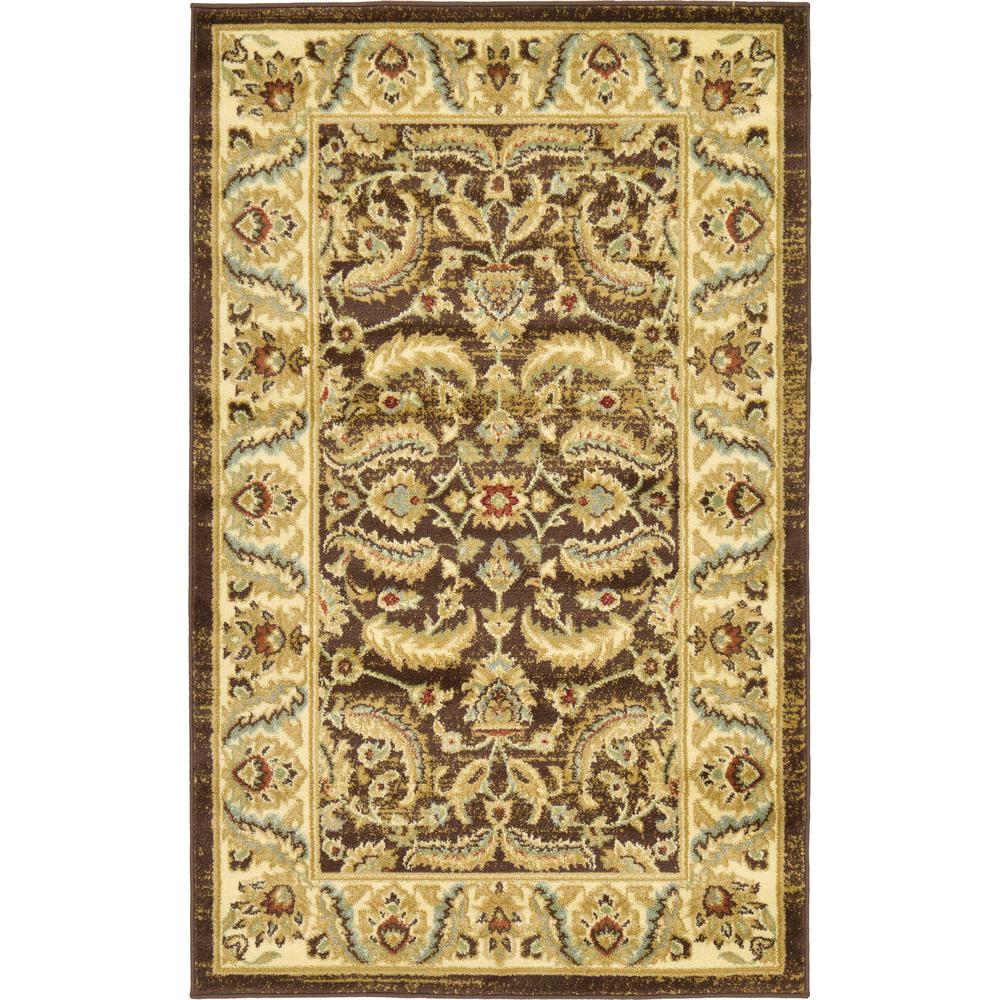 Hickory Voyage Rug, Brown (3' 3 x 5' 3). Picture 2