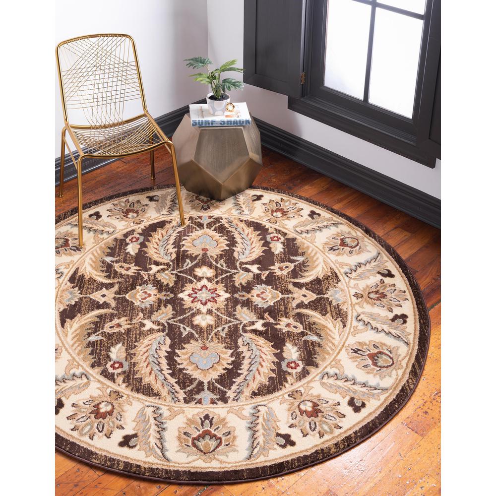 Hickory Voyage Rug, Brown (8' 0 x 8' 0). Picture 2