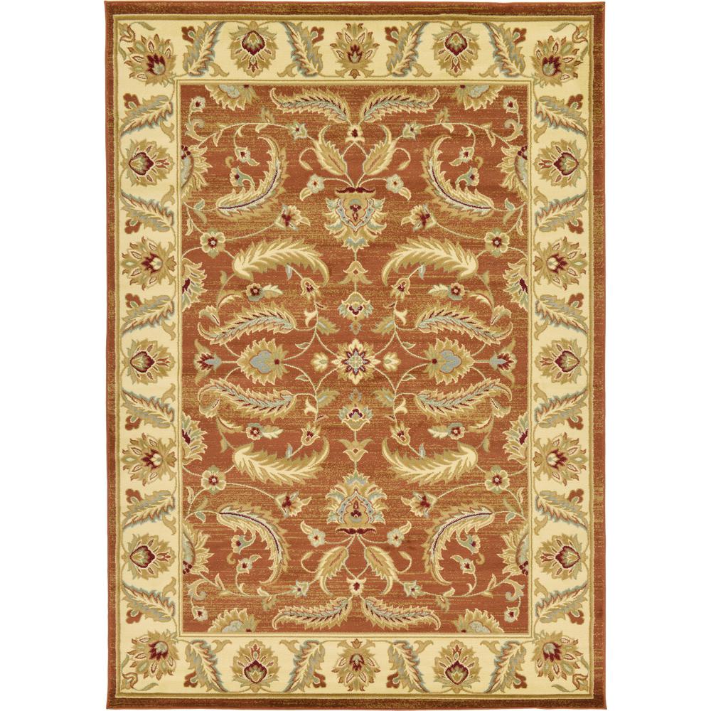 Hickory Voyage Rug, Terracotta (7' 0 x 10' 0). Picture 2
