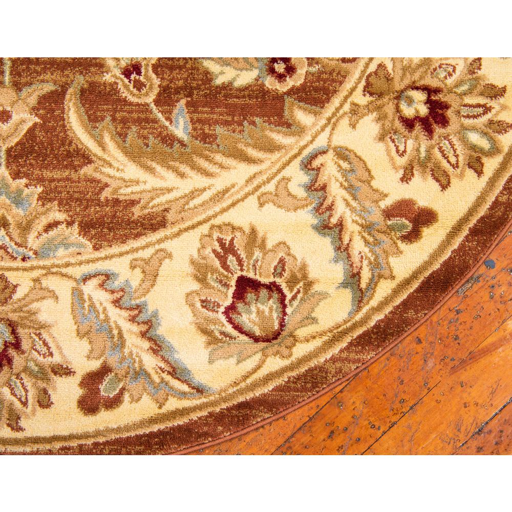 Hickory Voyage Rug, Terracotta (8' 0 x 8' 0). Picture 4