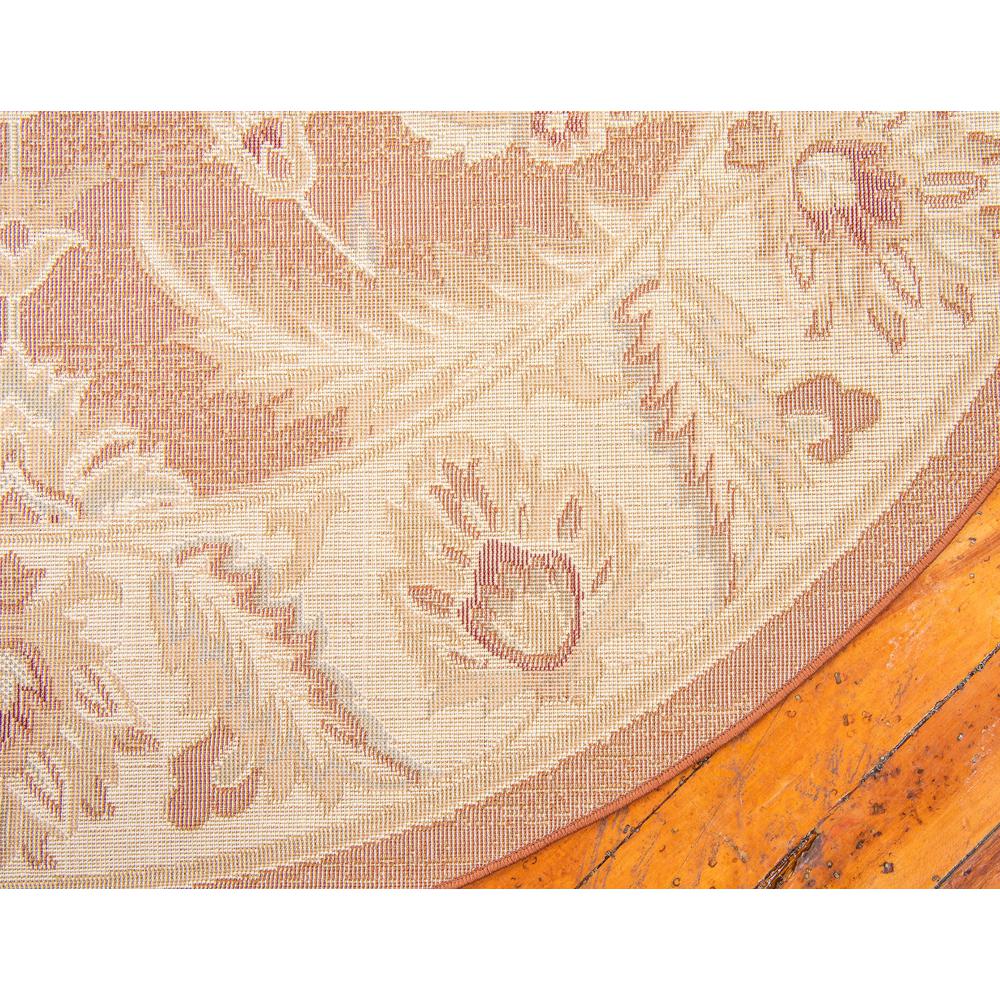 Hickory Voyage Rug, Terracotta (8' 0 x 8' 0). Picture 5