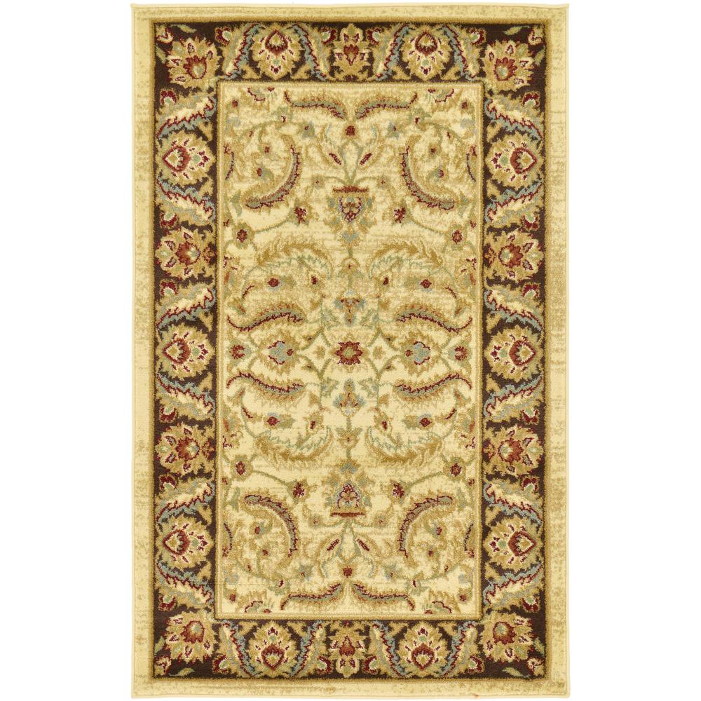 Hickory Voyage Rug, Ivory (3' 3 x 5' 3). Picture 2