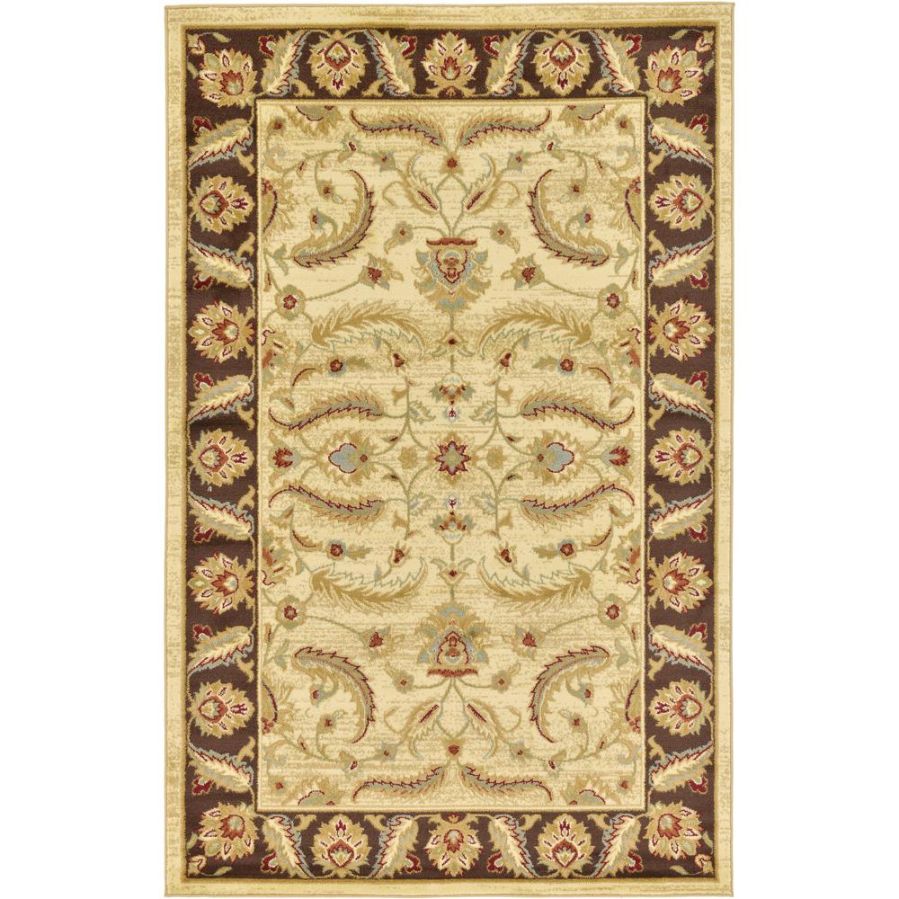 Hickory Voyage Rug, Ivory (5' 0 x 8' 0). Picture 2