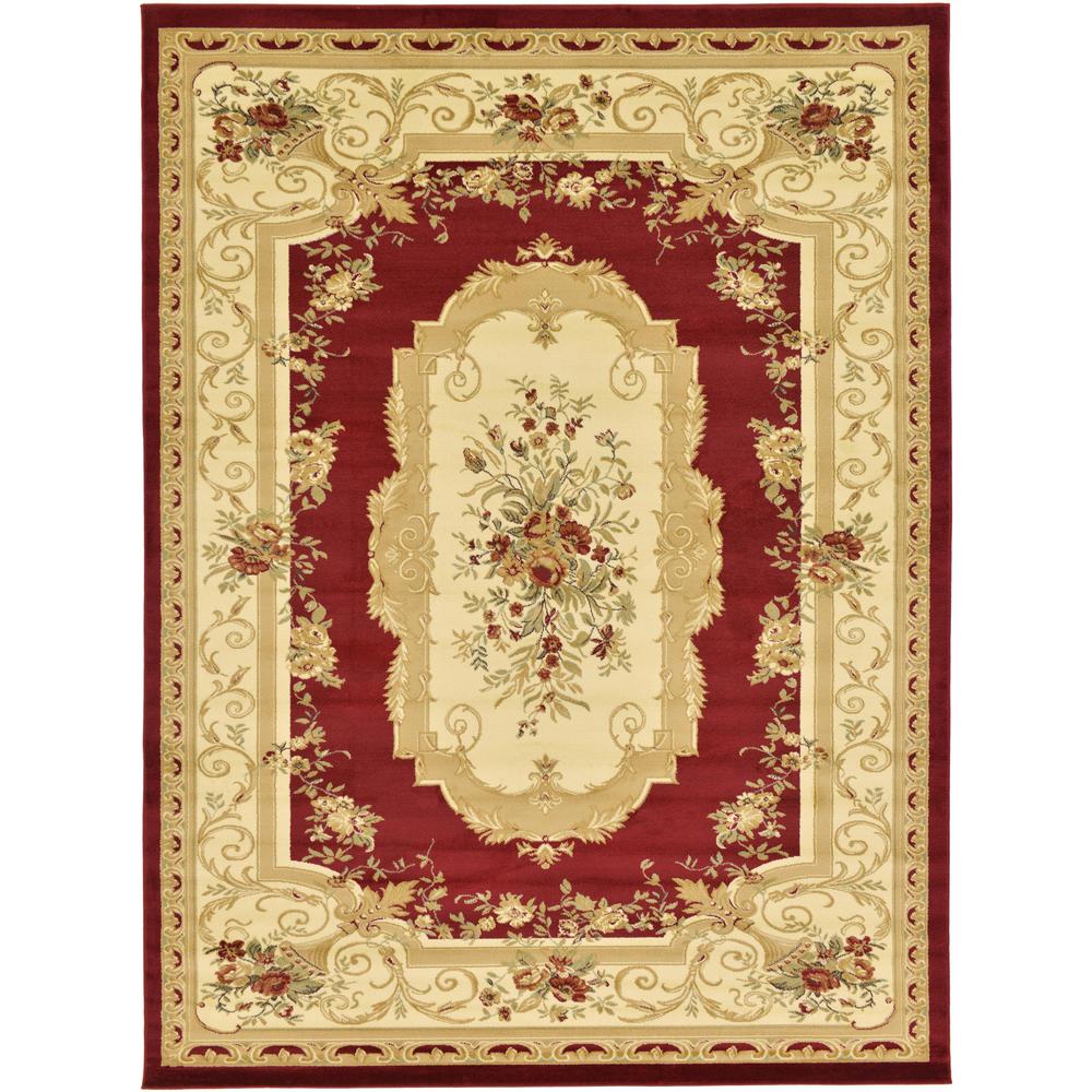 Henry Versailles Rug, Burgundy (9' 0 x 12' 0). Picture 4