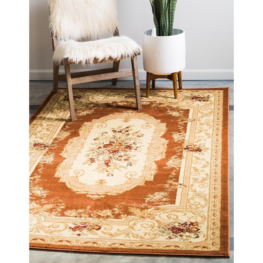 Henry Versailles Rug, Terracotta (7' 0 x 10' 0). Picture 2