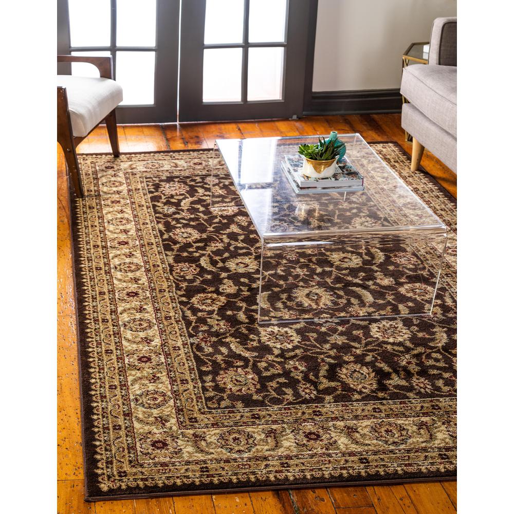 St. Louis Voyage Rug, Brown (10' 6 x 16' 5). Picture 2
