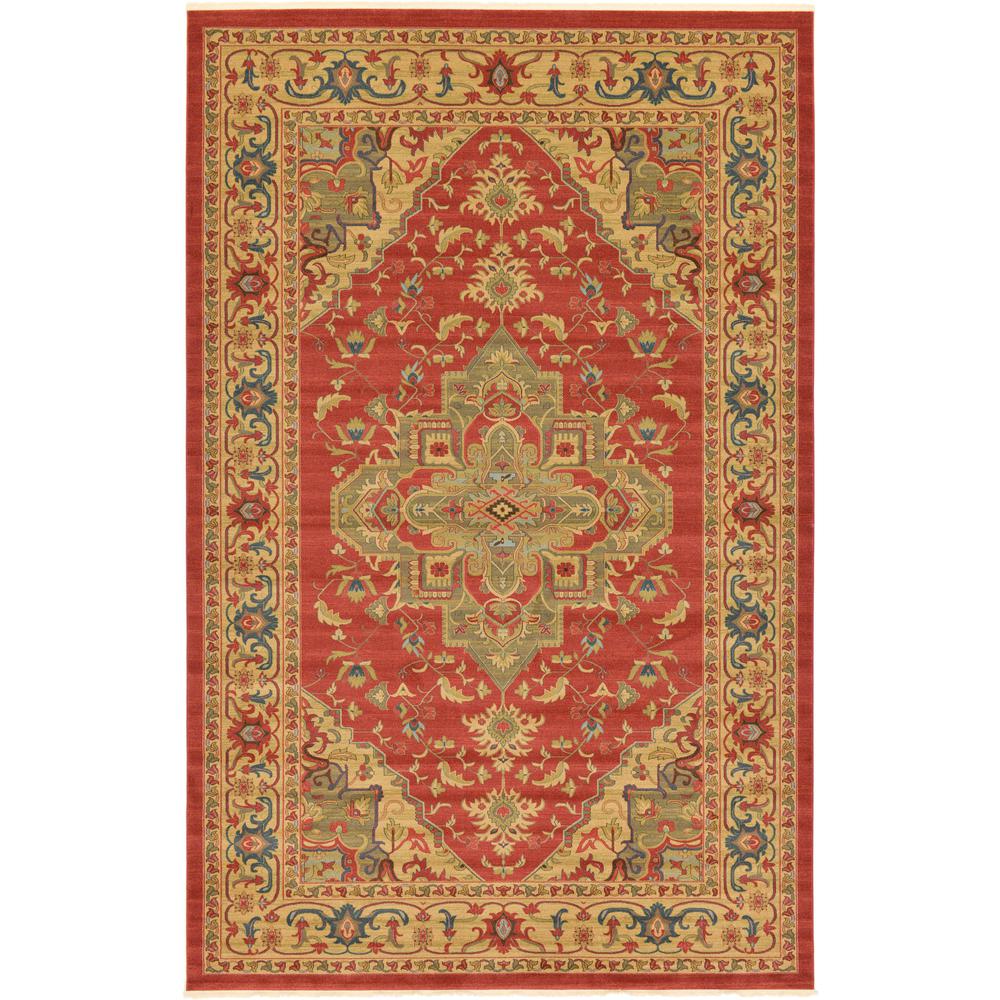 Arsaces Sahand Rug, Red (10' 6 x 16' 5). Picture 6