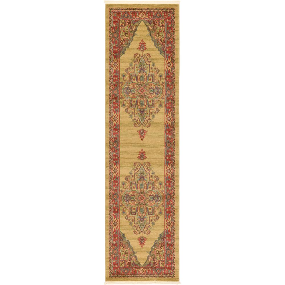 Arsaces Sahand Rug, Tan (2' 7 x 10' 0). Picture 2