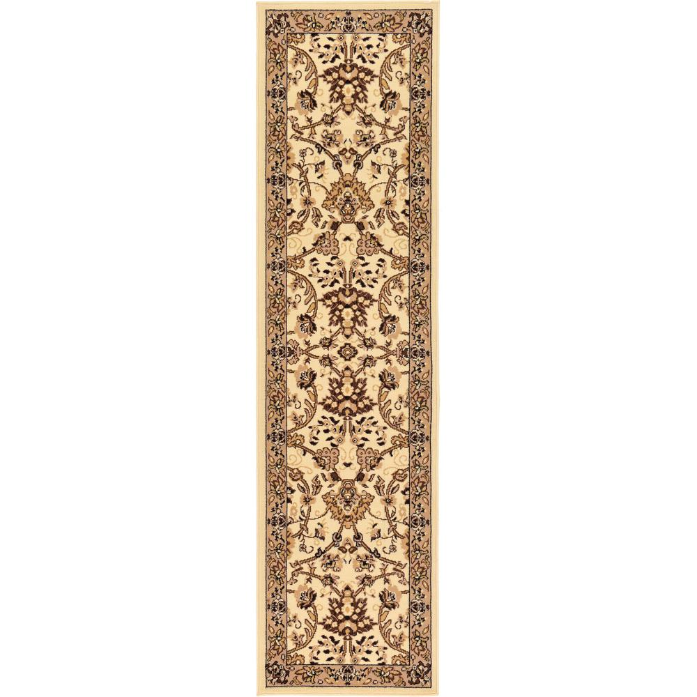 Washington Sialk Hill Rug, Ivory (2' 2 x 8' 2). Picture 2