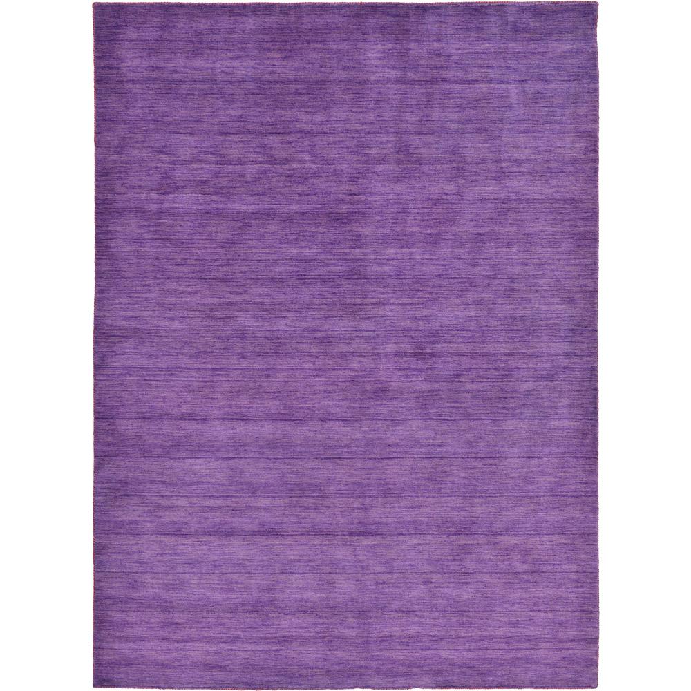 Solid Gava Rug, Purple (8' 2 x 11' 6). Picture 2