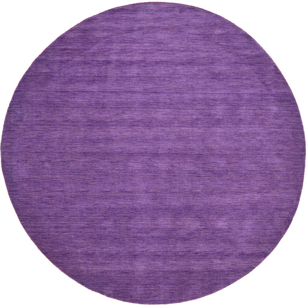 Solid Gava Rug, Purple (9' 10 x 9' 10). Picture 2