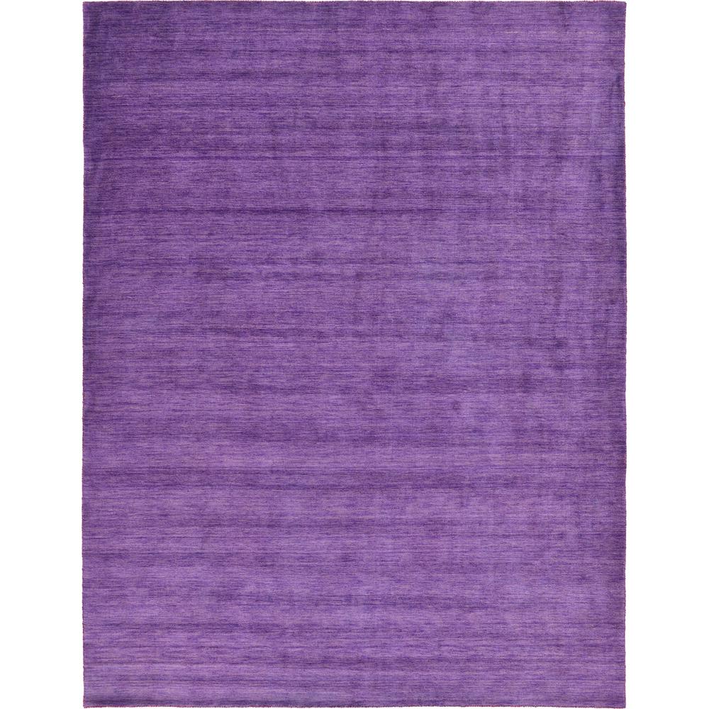 Solid Gava Rug, Purple (9' 10 x 13' 0). Picture 2
