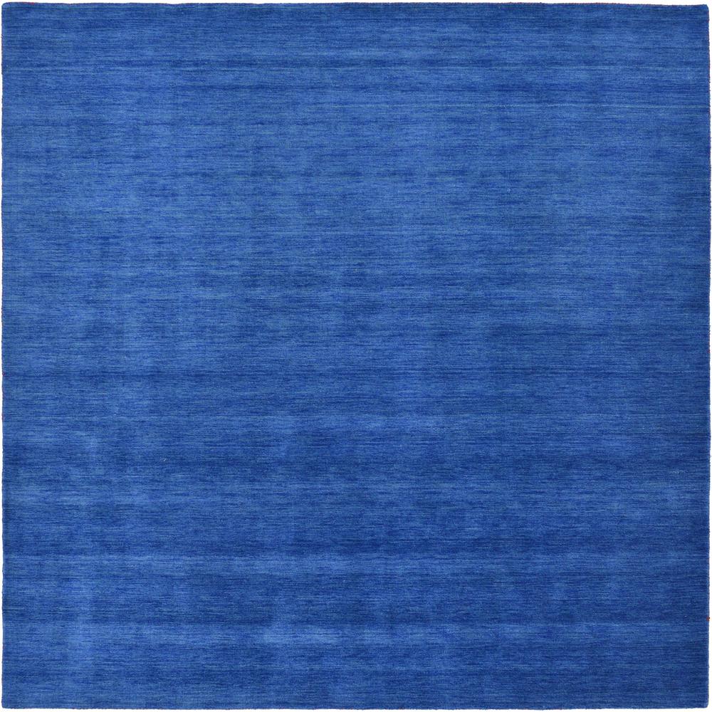 Solid Gava Rug, Blue (9' 10 x 9' 10). Picture 2
