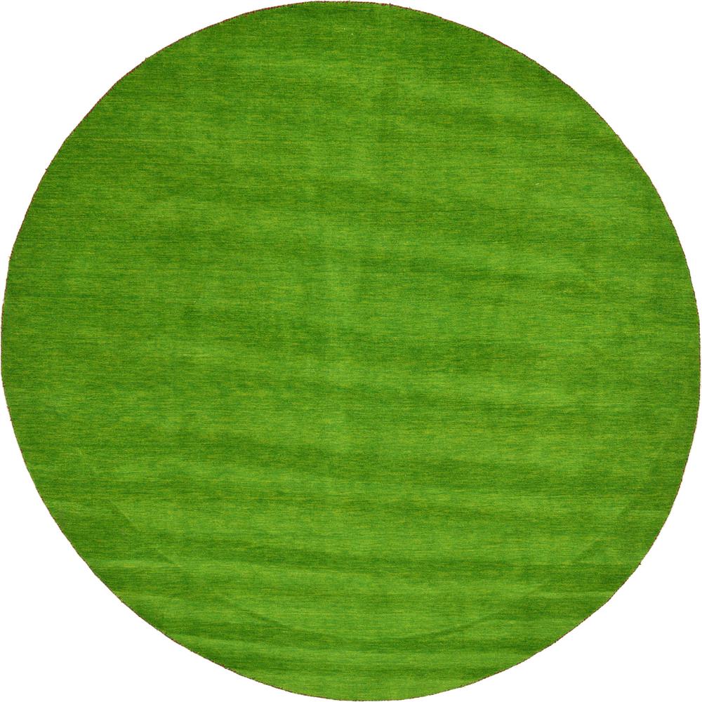 Solid Gava Rug, Green (9' 10 x 9' 10). Picture 2