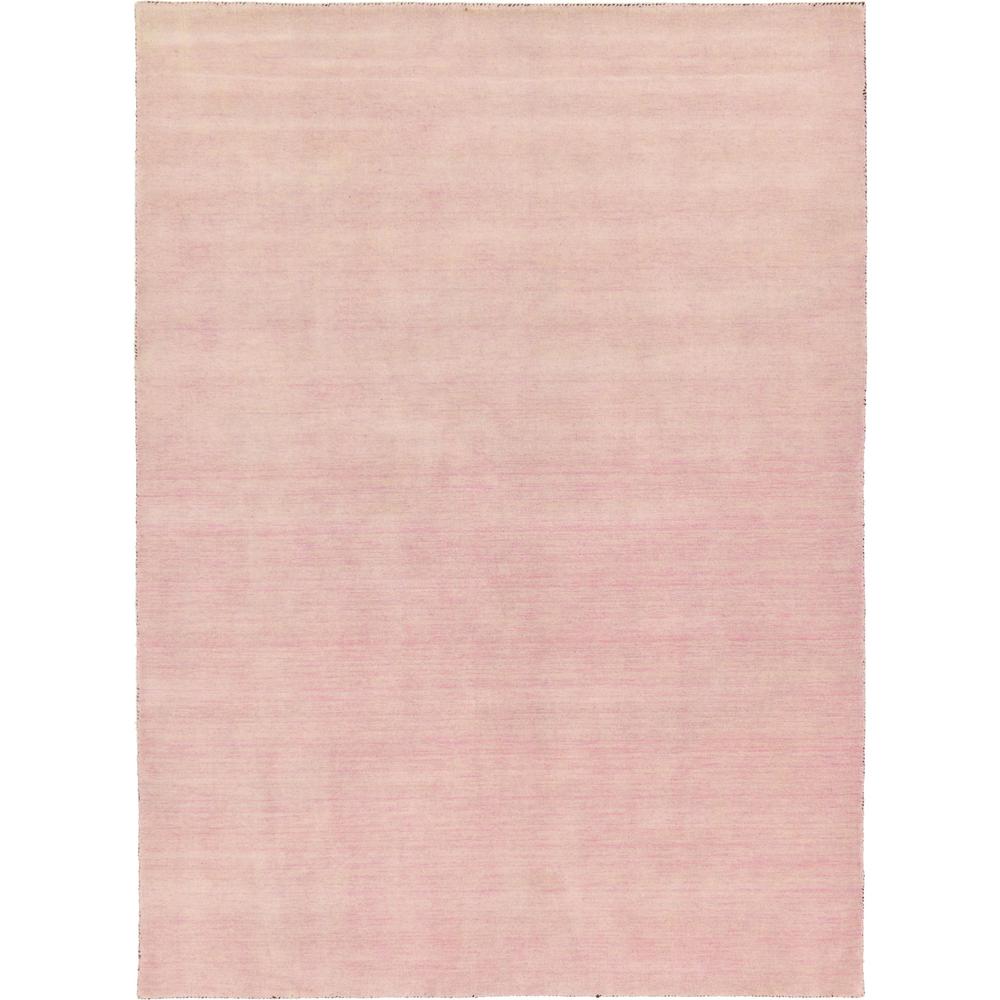 Solid Gava Rug, Pink (8' 2 x 11' 6). Picture 2