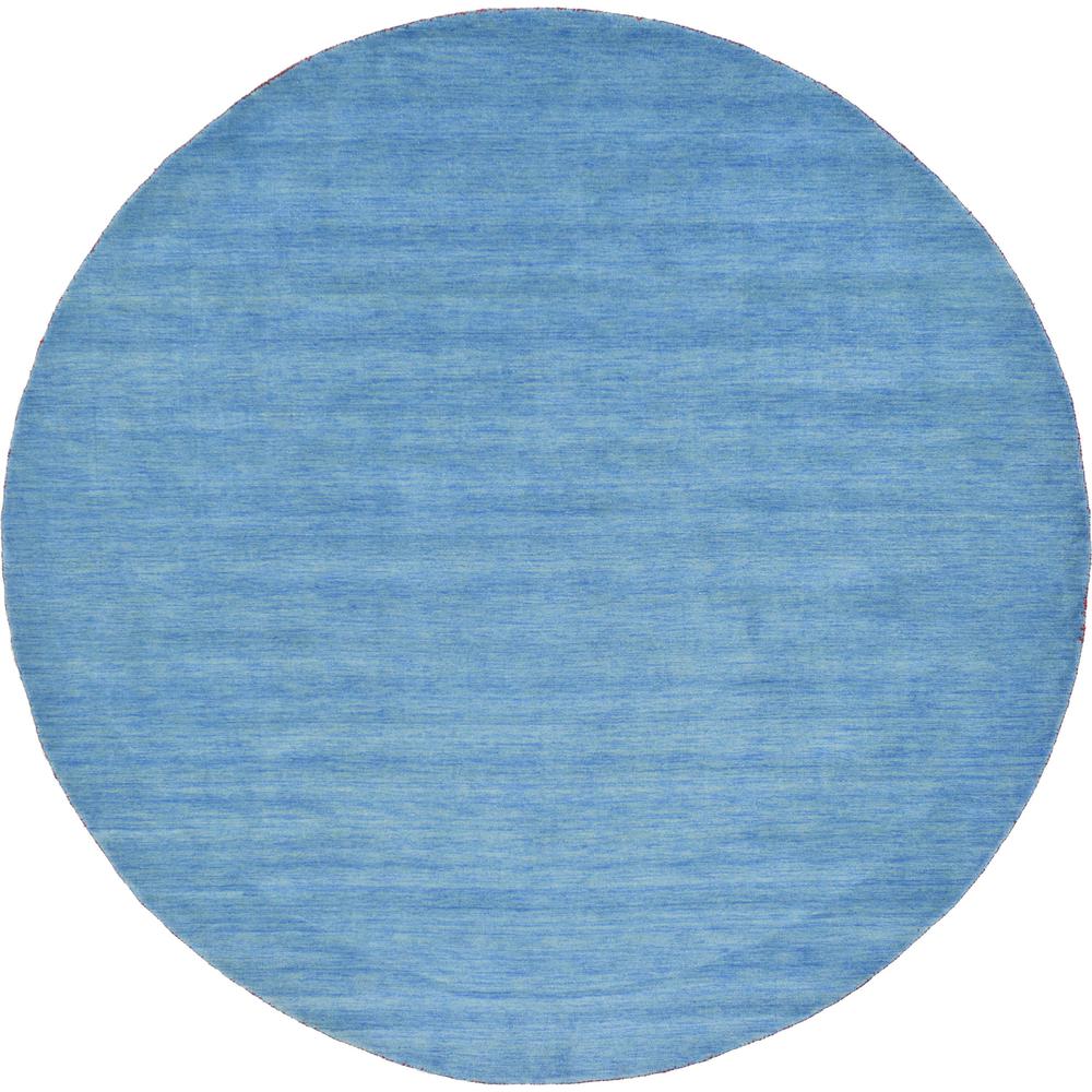 Solid Gava Rug, Light Blue (9' 10 x 9' 10). Picture 2