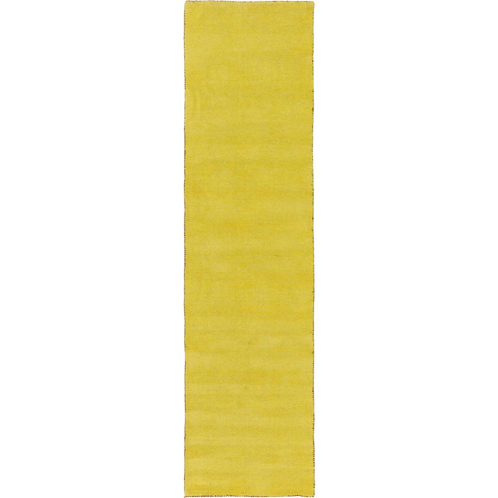Solid Gava Rug, Yellow (2' 7 x 9' 10). Picture 2