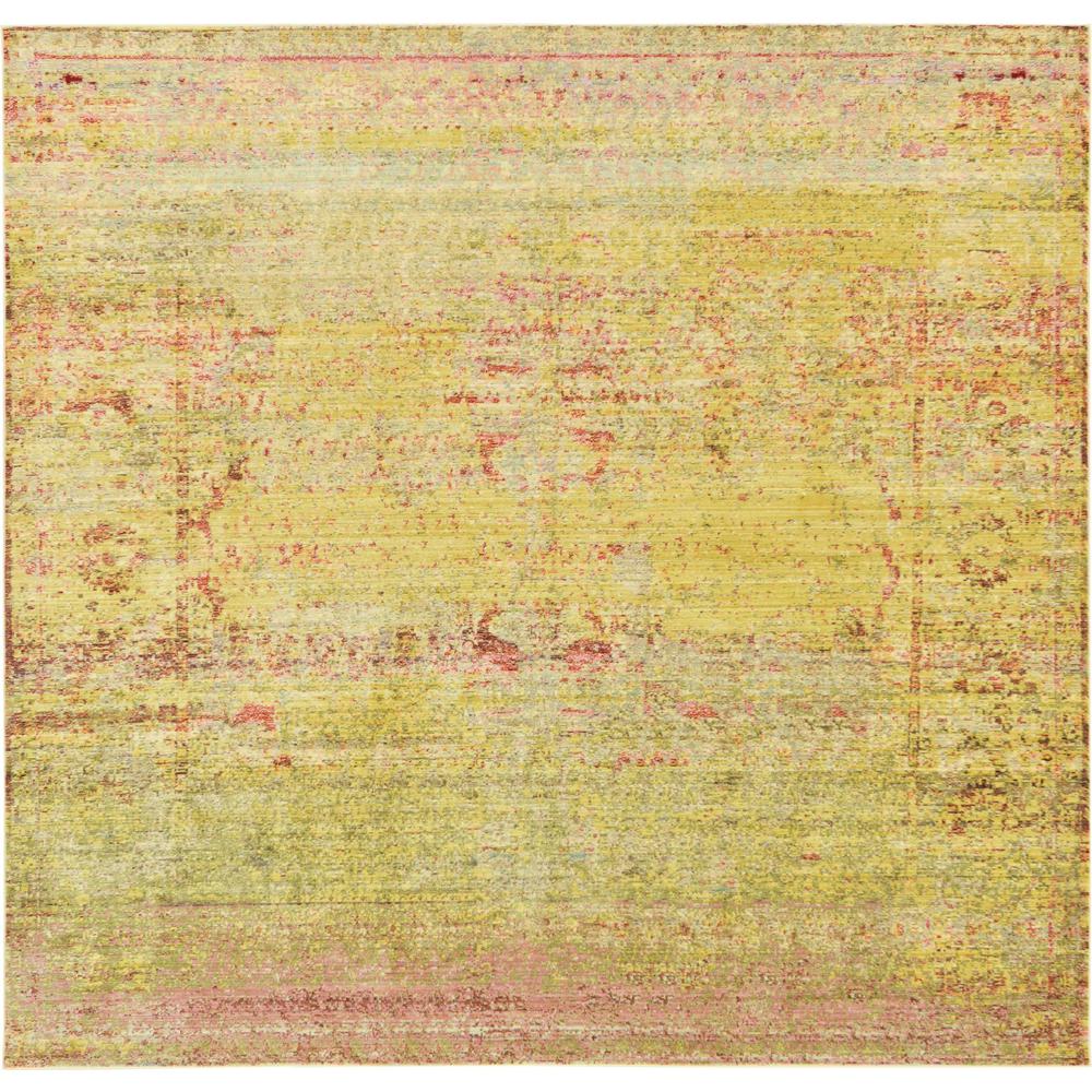 Muse Austin Rug, Yellow (8' 0 x 8' 0). Picture 2