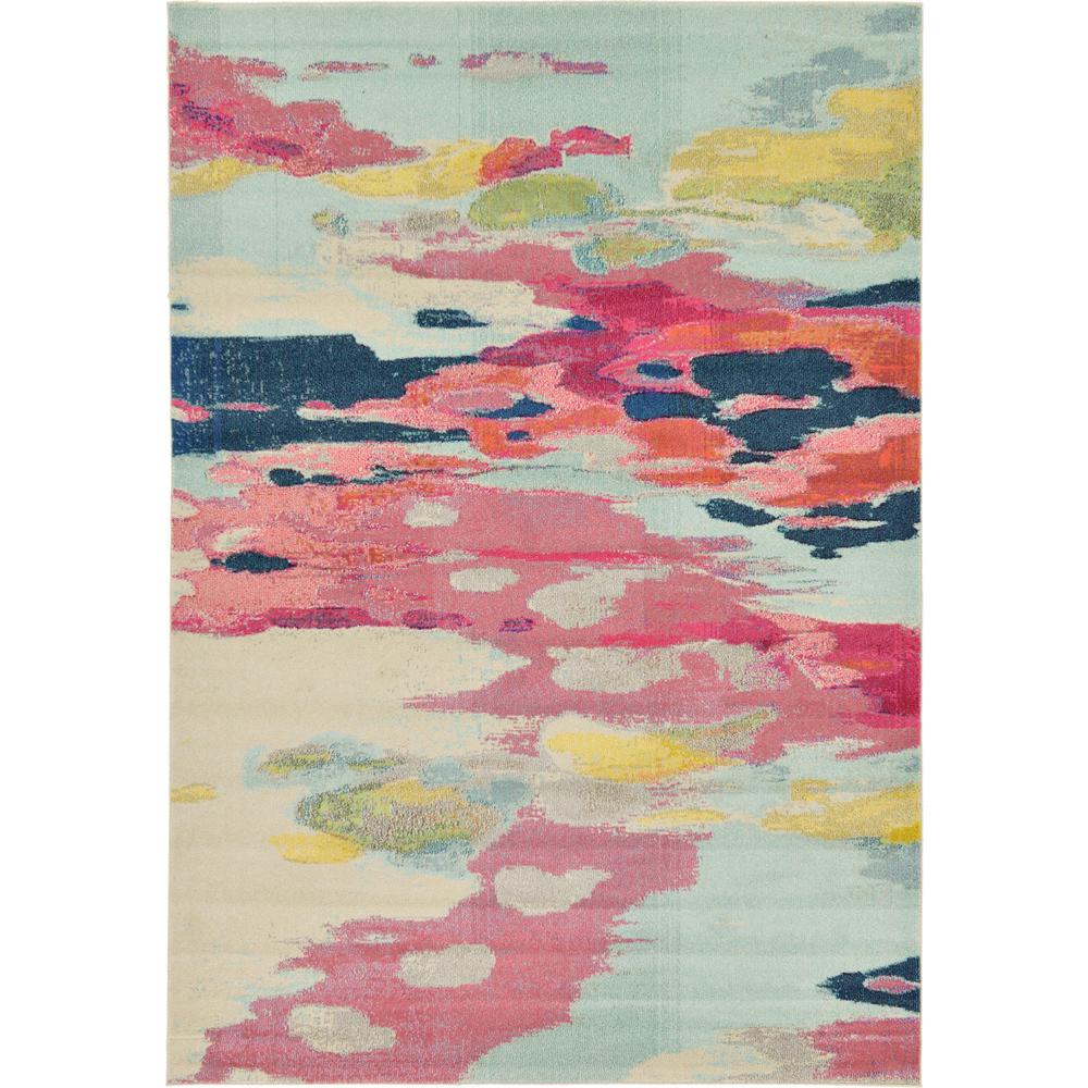 Laurnell Estrella Rug, Pink (7' 0 x 10' 0). Picture 6