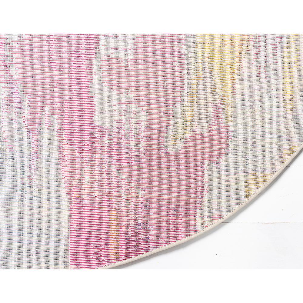 Laurnell Estrella Rug, Pink (6' 0 x 6' 0). Picture 6
