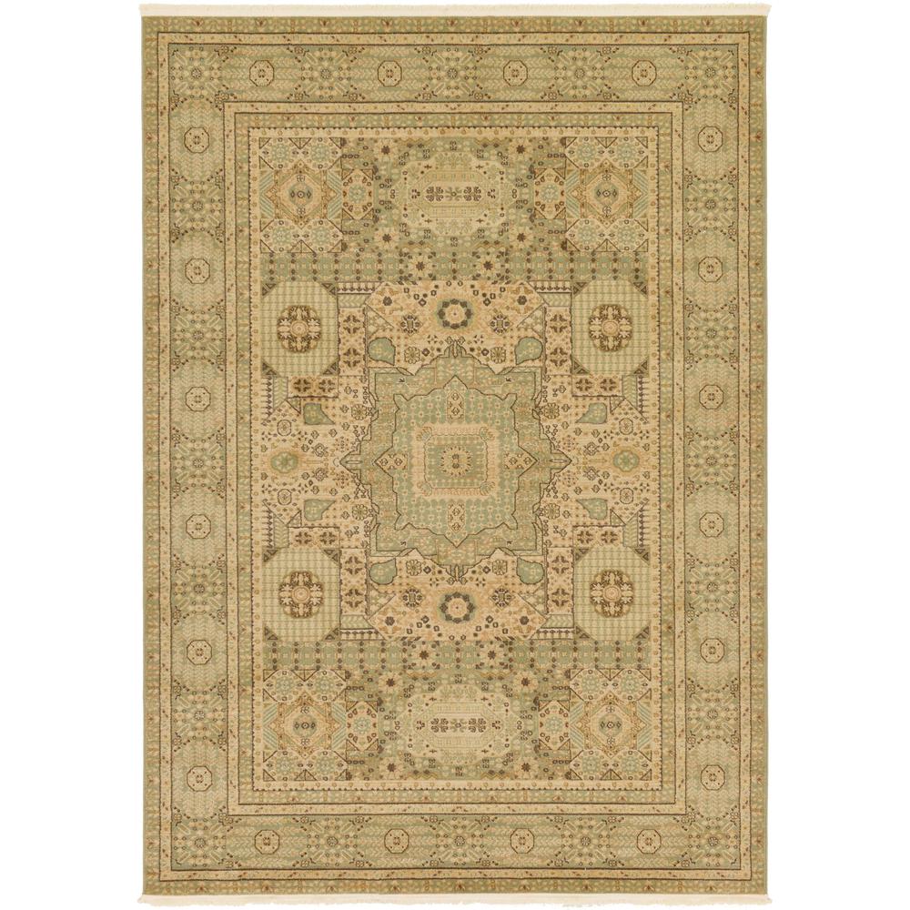 Jackson Palace Rug, Light Green (7' 0 x 10' 0). Picture 2