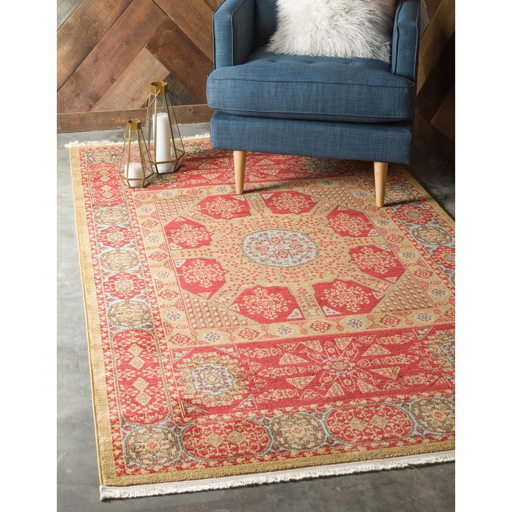 Monroe Palace Rug, Red (9' 0 x 12' 0). Picture 2