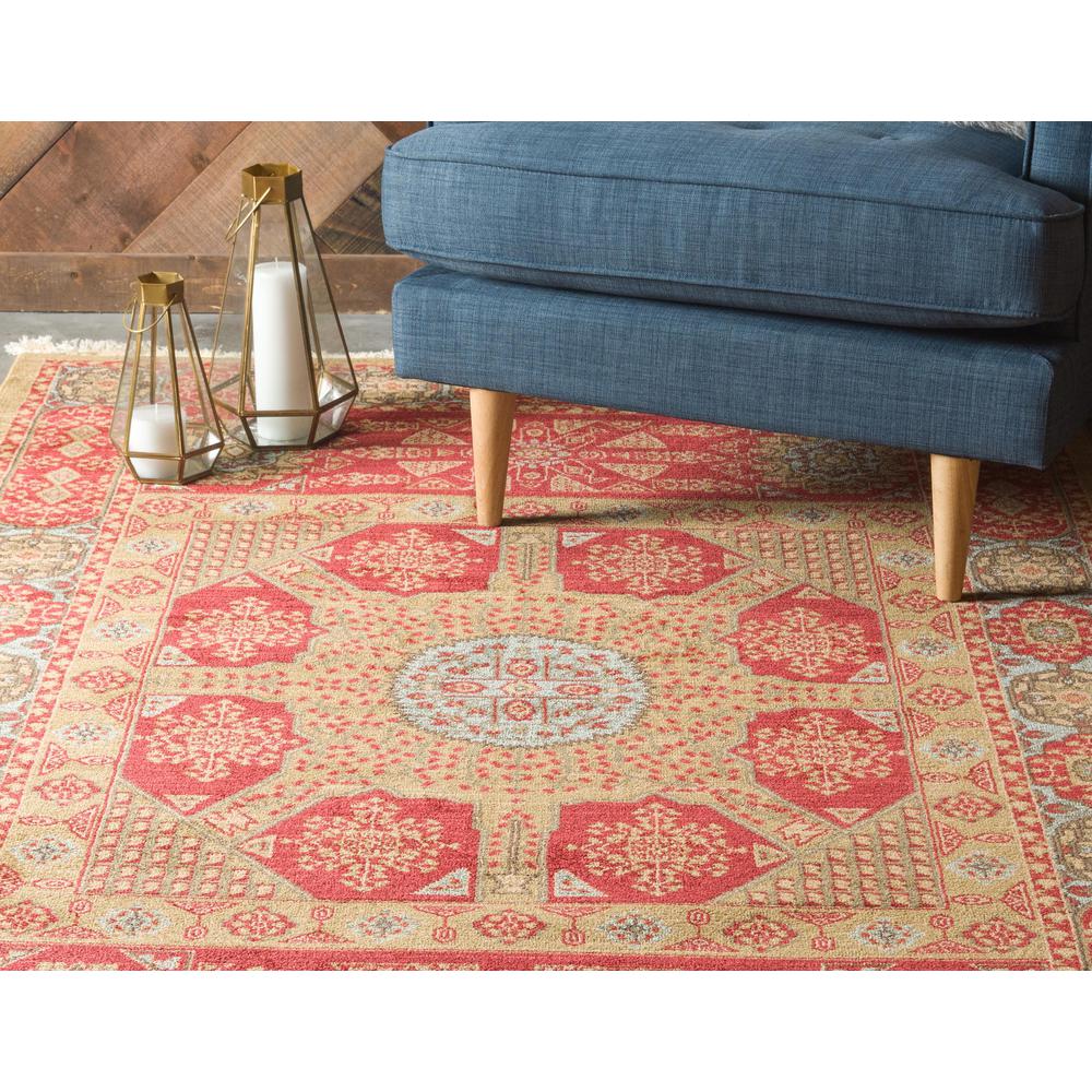 Monroe Palace Rug, Red (9' 0 x 12' 0). Picture 4