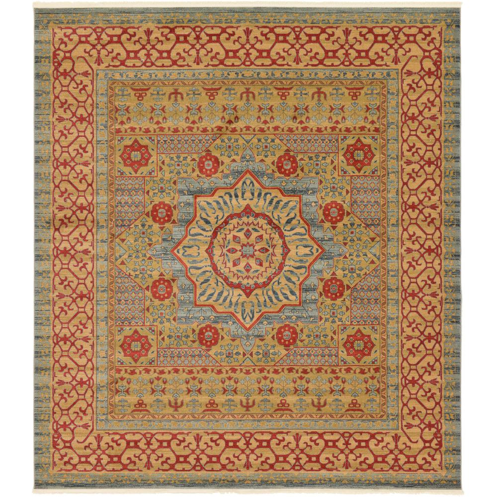 Quincy Palace Rug, Light Blue (10' 0 x 11' 4). Picture 2