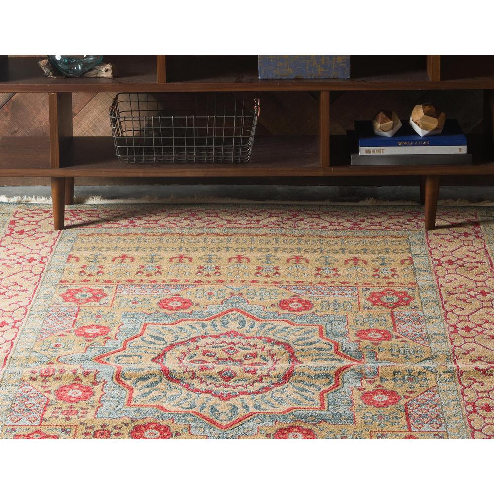 Quincy Palace Rug, Light Blue (9' 0 x 12' 0). Picture 4