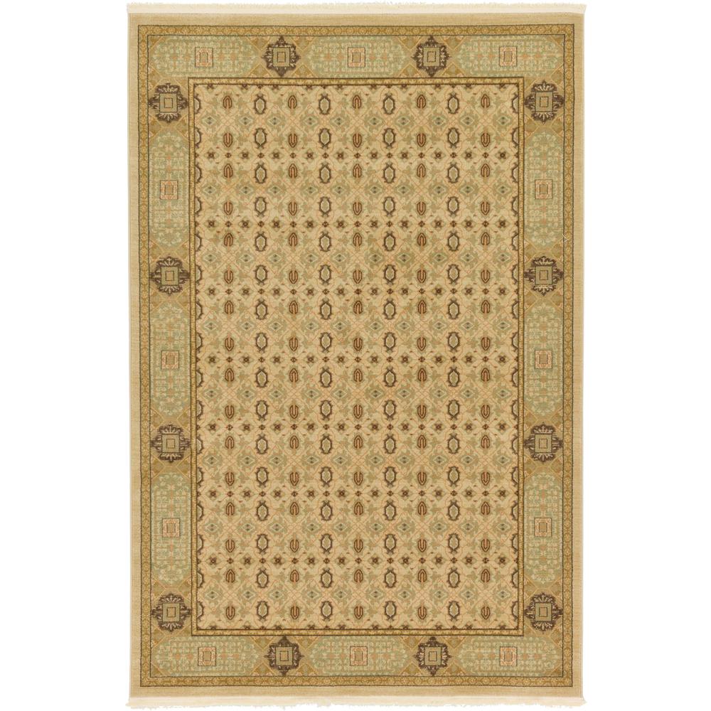 Jefferson Palace Rug, Tan (6' 0 x 9' 0). Picture 2