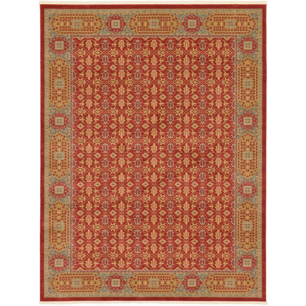 Jefferson Palace Rug, Red (9' 0 x 12' 0). Picture 2