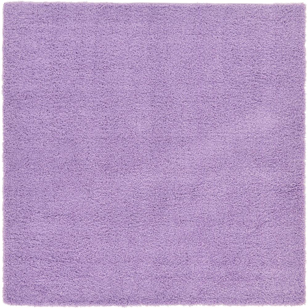 Solid Shag Rug, Lilac (8' 2 x 8' 2). Picture 2