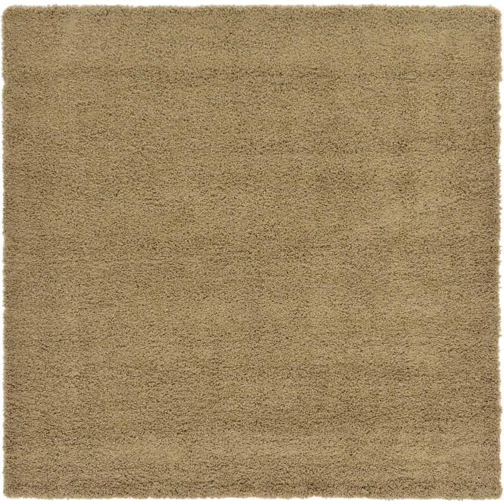 Solid Shag Rug, Cocoa (8' 2 x 8' 2). Picture 2