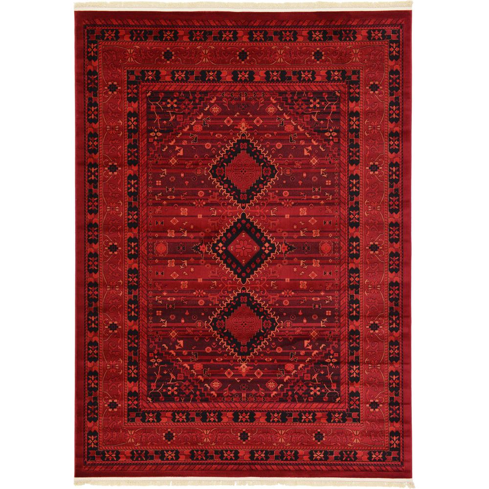Lincoln Tekke Rug, Red (8' 0 x 11' 0). Picture 2