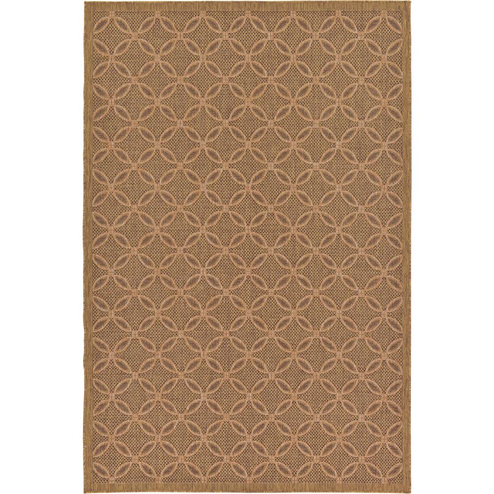 Outdoor Spiral Rug, Light Brown (7' 0 x 10' 0). Picture 6