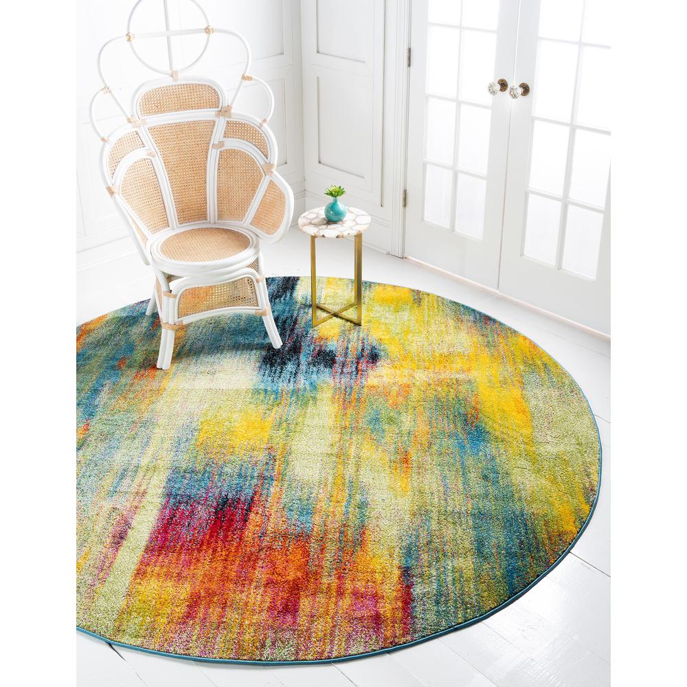 Amber Lyon Rug, Multi (6' 0 x 6' 0). Picture 2