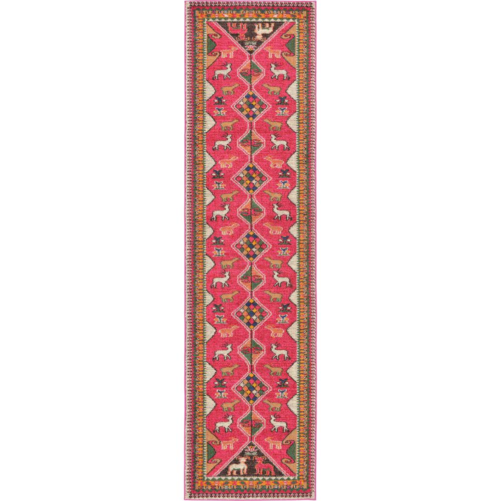 Cuyahoga Sedona Rug, Pink (2' 7 x 10' 0). Picture 2
