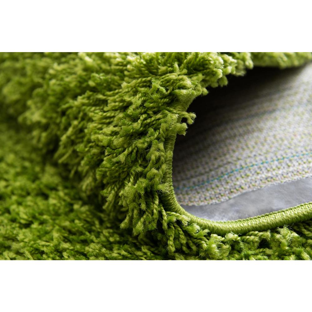 Solid Shag Rug, Grass Green (2' 2 x 6' 5). Picture 6