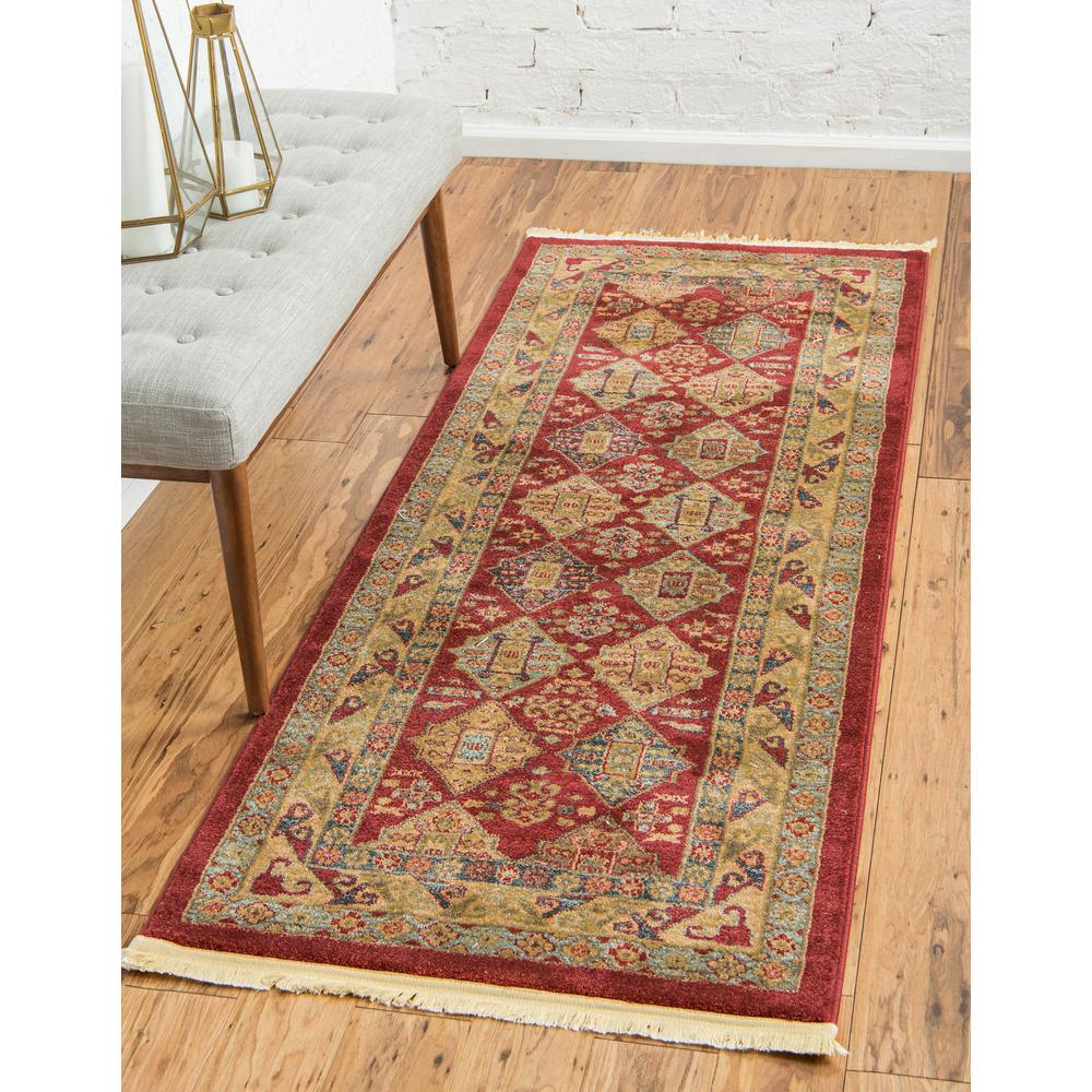 Xerxes Sahand Rug, Red (2' 7 x 10' 0). Picture 2