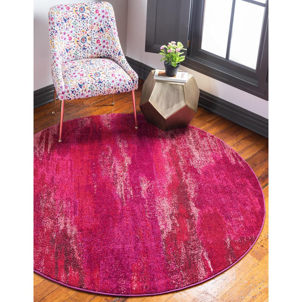 Lilly Jardin Rug, Pink (6' 0 x 6' 0). Picture 2